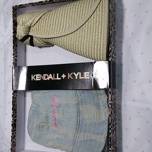 Kendall & Kylie Visor and Bucket Hat Combo Pack Brand New in Box